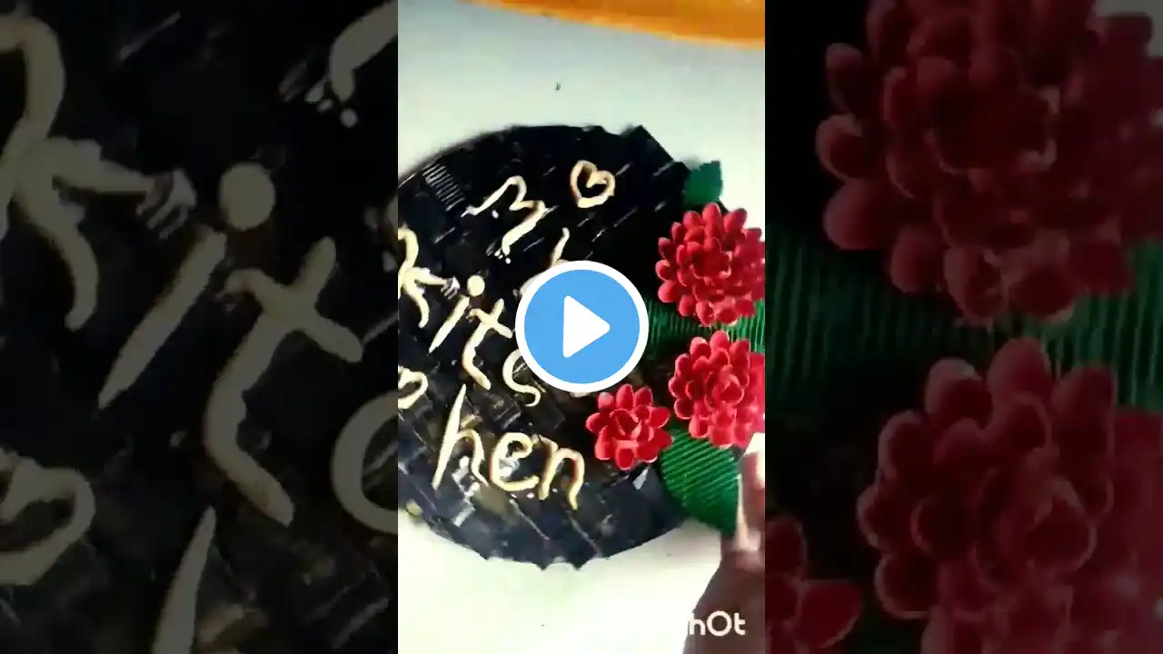 beautiful  kitchen wall decoration craft 💕#ytshorts #youtubeshorts #craft