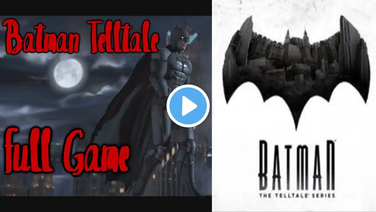 Batman Telltale - Full Game Walkthrough (No Commentary Longplay)