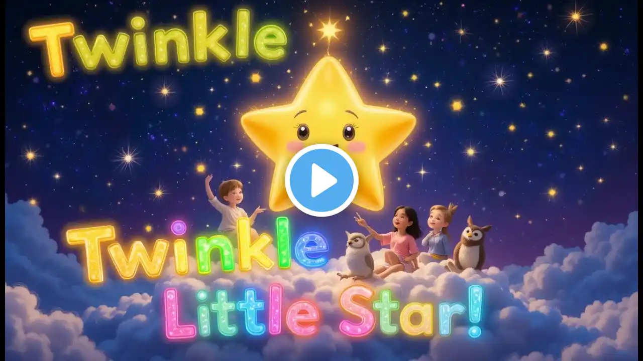 🌟 Twinkle Twinkle Little Star | A Magical Nighttime Quest for Kids! ✨🎶