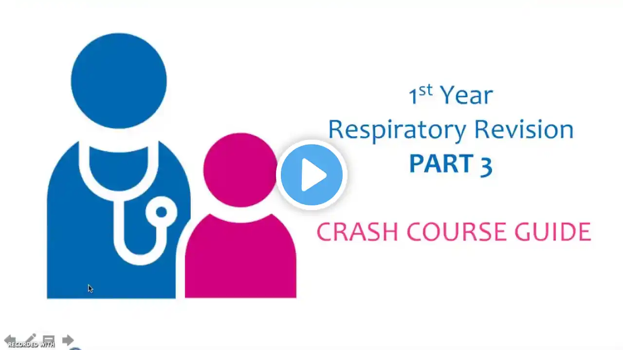 RESPIRATORY REVISION - Part 3