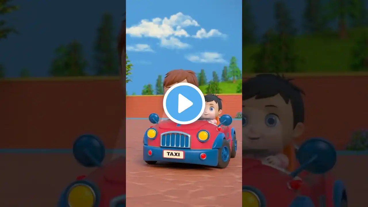 Wheels on the Taxi #viral #trending #popular #nurseryrhymes #littletreehouse #babysongs