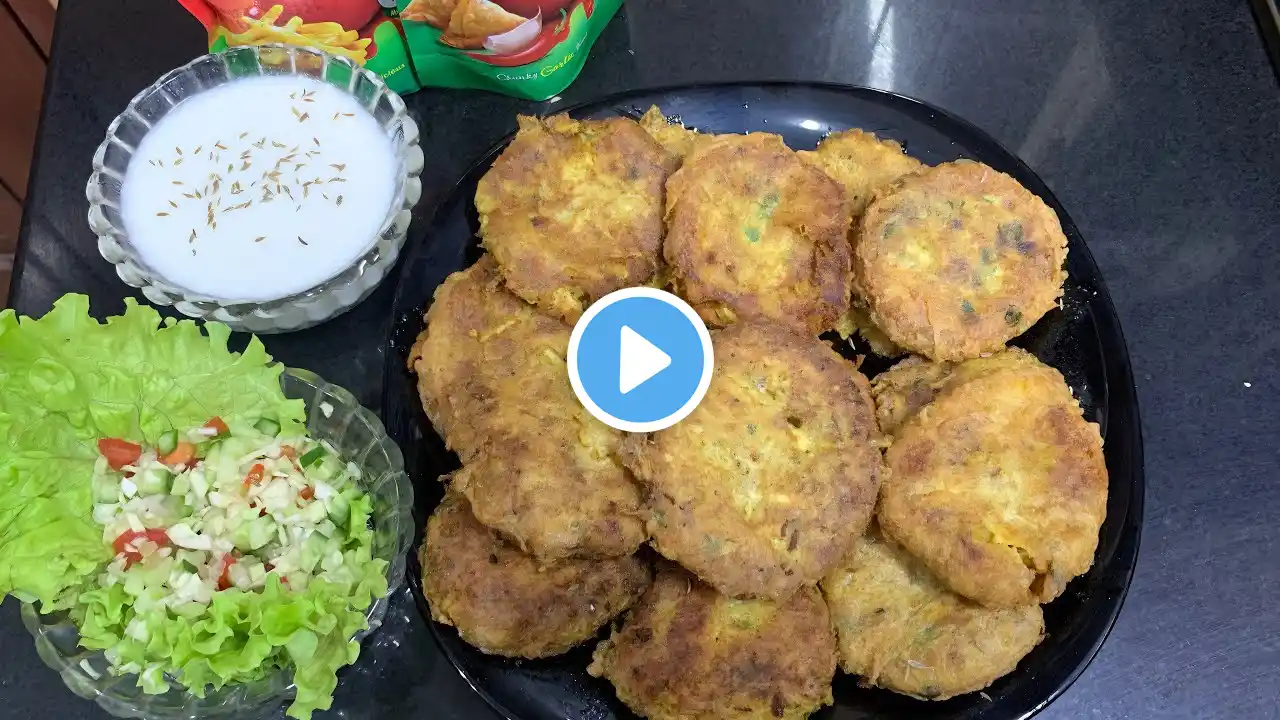 DELICIOUS Chicken Shami Kabab Recipe! (Ramzan Special Chicken Shami Kab) Chicken Shami kabab Recipe