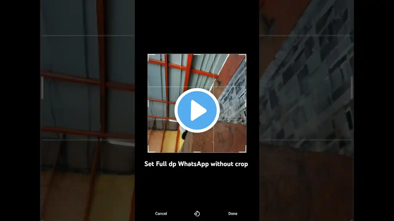 Set Full dp WhatsApp without crop | WhatsApp profile | WhatsApp Tricks and Tips 2025 #shorts