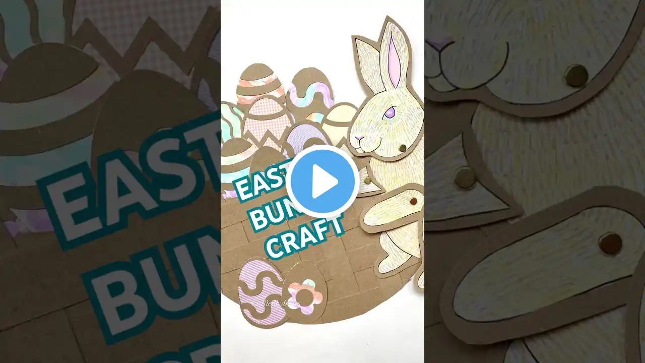 Easter Bunny Craft #crafttutorial #drawingtutorial #easterbunny #easyart #easycraft #stabilo #easter