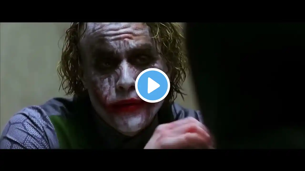 Dark Knight Interrogation scene