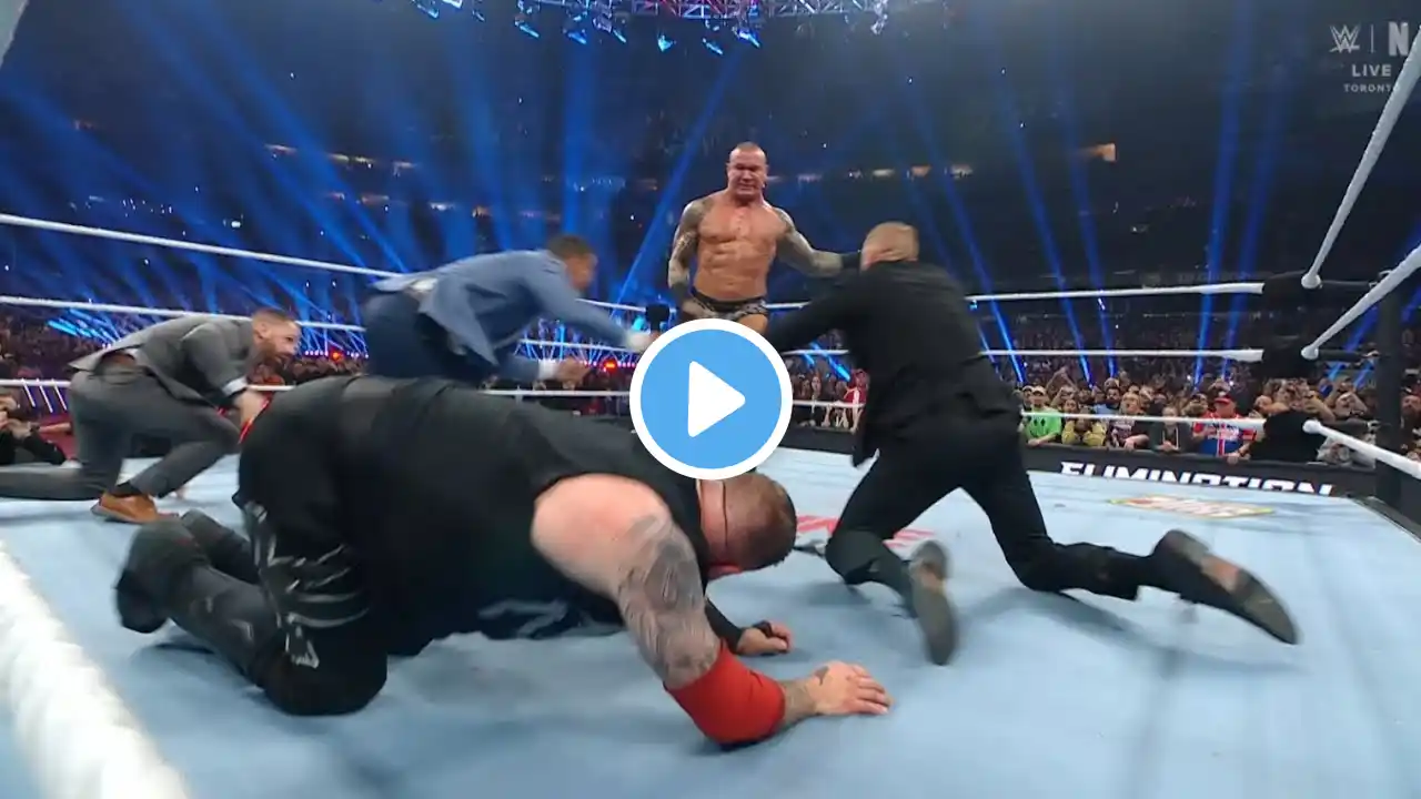 OMG🤯! Randy Orton RETURNS and Brutally Destroys Kevin Owens in Elimination Chamber