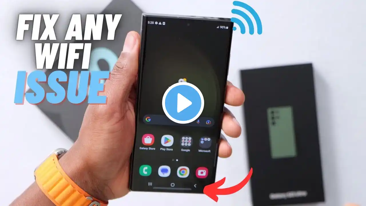 My Samsung Galaxy won’t connect to wifi / No internet connection - fixed in one minute