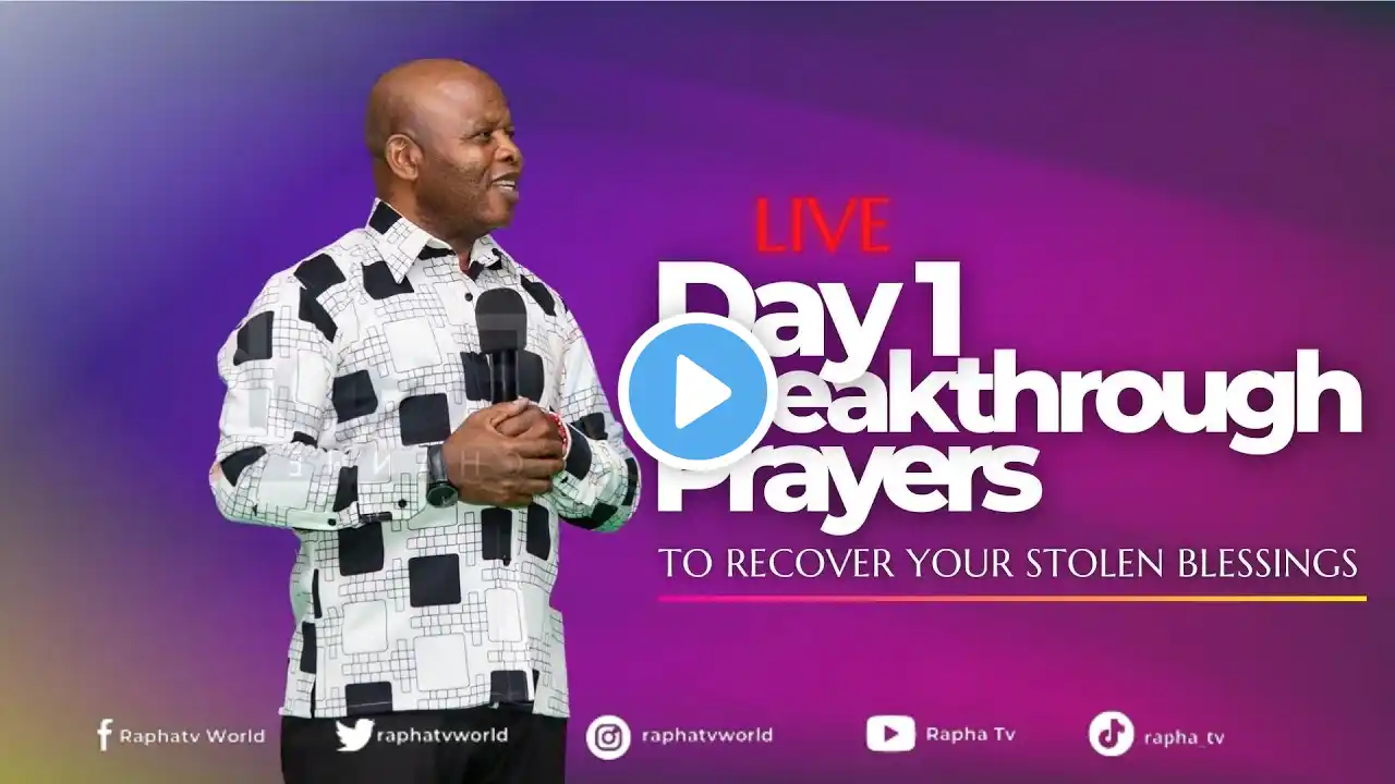 Breakthrough Prayer Service Day 1 with Prophet Issaka | 29 July 2022