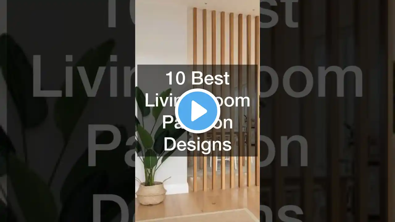 10 Best Living Room Partition Wall Design 2023| Kitchen Partition Design| Hall Partition Design