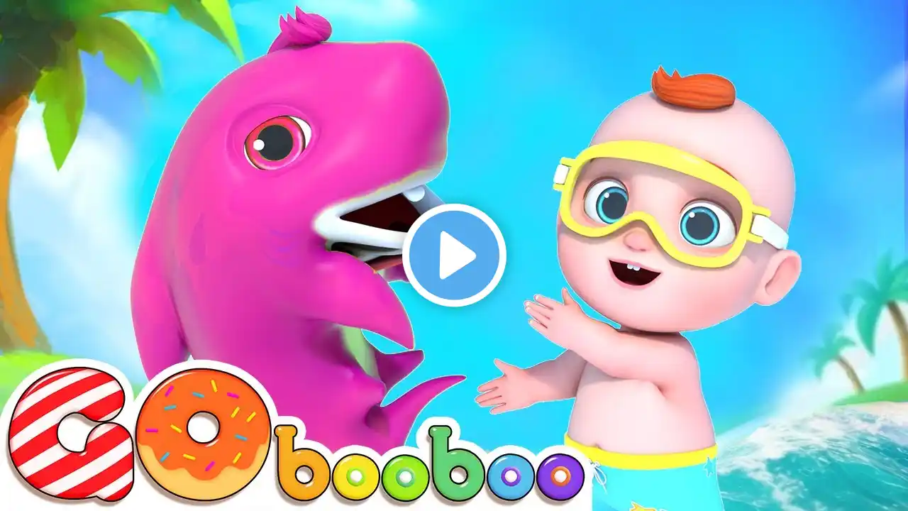 Baby Shark Dance Song | Baby Shark Doo Doo Doo🦈 | Kids Songs & Nursery Rhymes | GoBooBoo