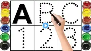 Learn To Count, One Two Three, 123 Numbers, 123, 1 To 100 Counting, ABC, A To Z Alphabets