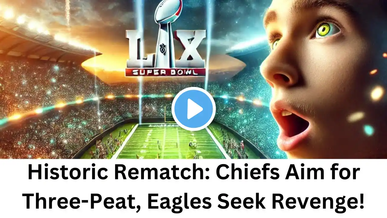 "Super Bowl LIX: The Ultimate Showdown – Chiefs' Dynasty vs. Eagles' Redemption!