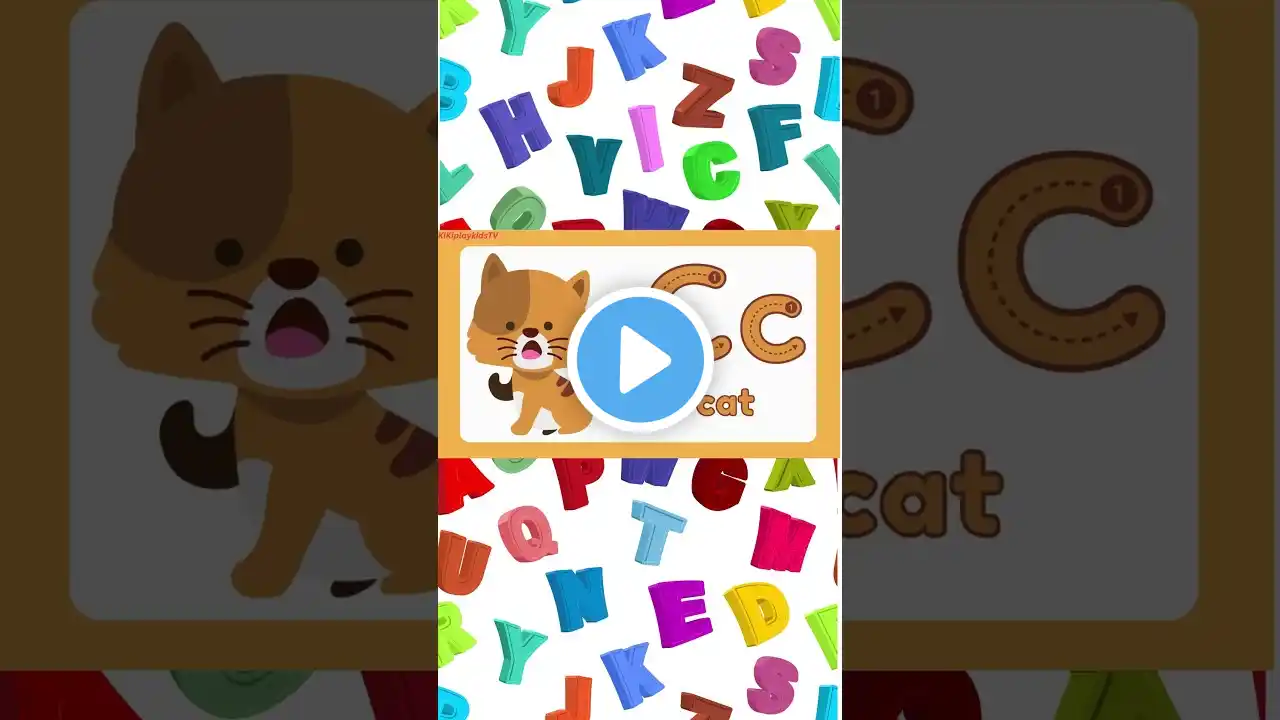 ABC Song For kids #shorts #shortvideo #kidssong #nurseryrhymes #cocomelon #babyshark #abcd #abcsong