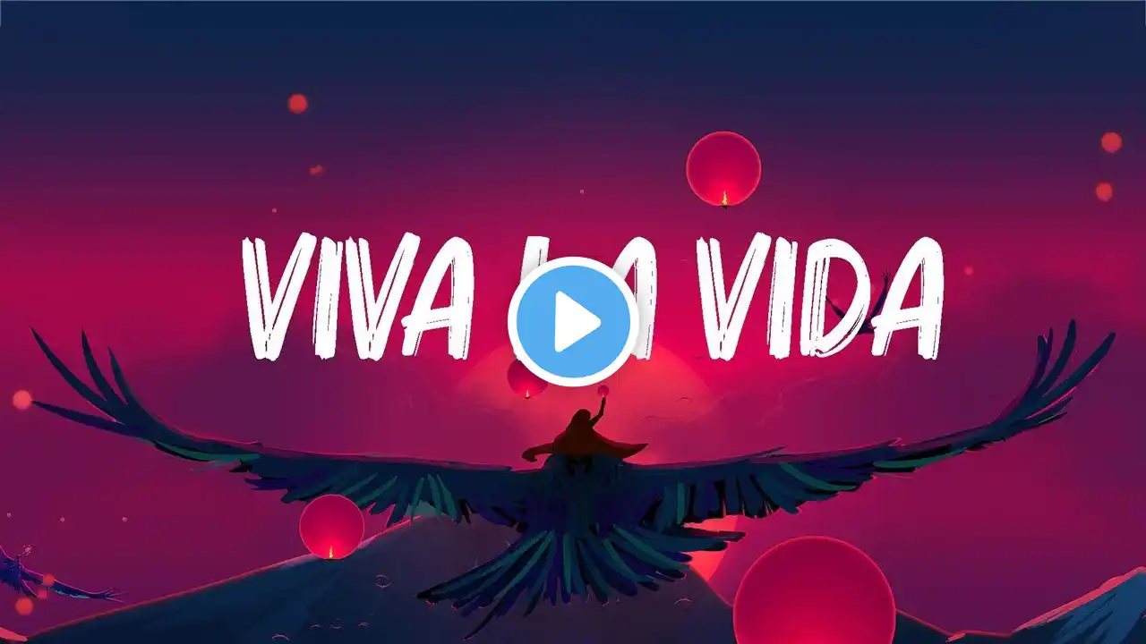 Coldplay - Viva La Vida (Lyrics) | Lady Gaga,Halsey,... Mix Lyrics 2025