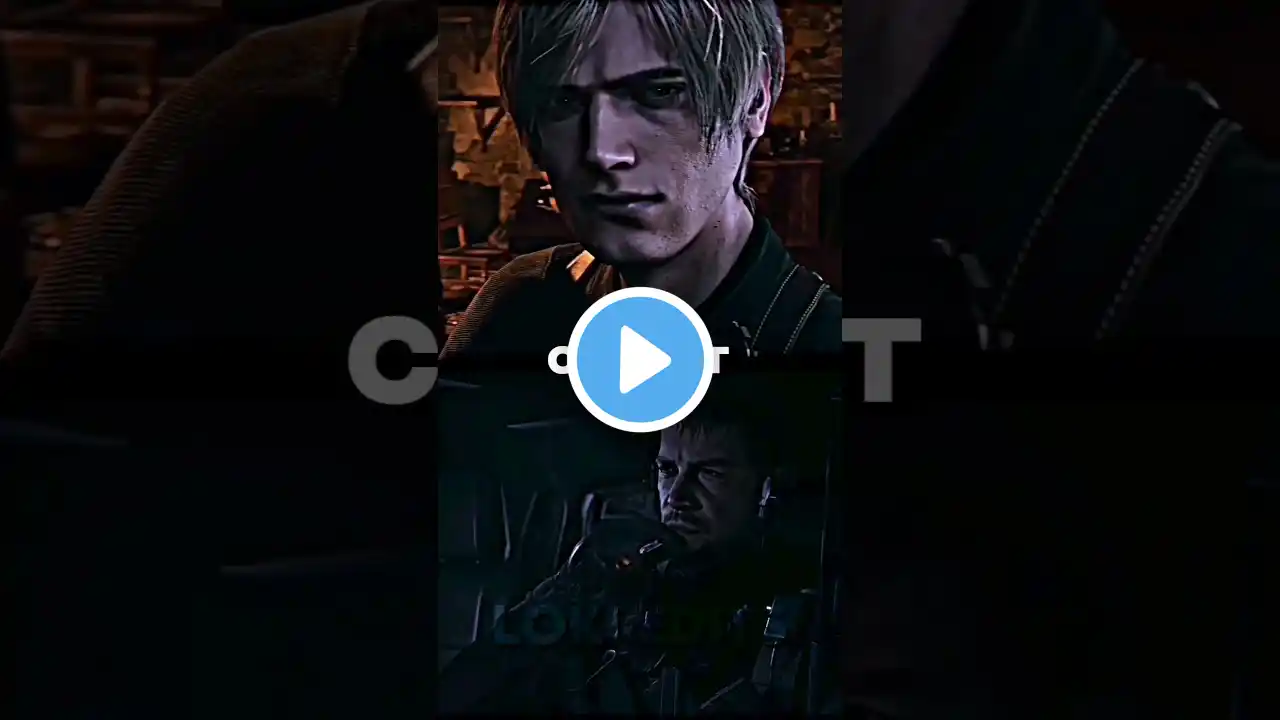 Leon S. Kennedy vs Chris Redfield | Edit #shorts #fyp #residentevil