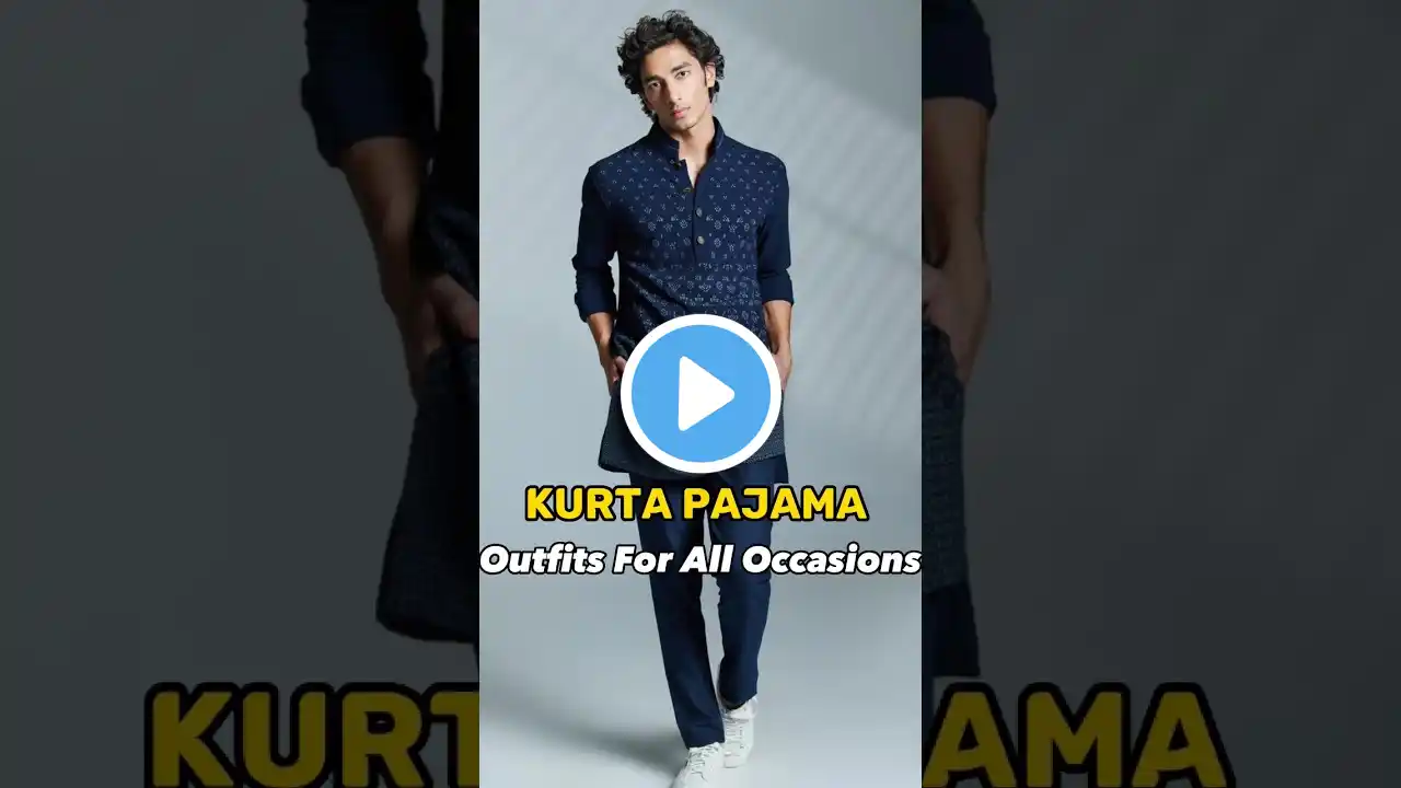 3 Best KURTA PAJAMA OUTFITS FOR MEN ✅ | Mens Fashion 🔥#shorts #viral #kurta #kurtapajama