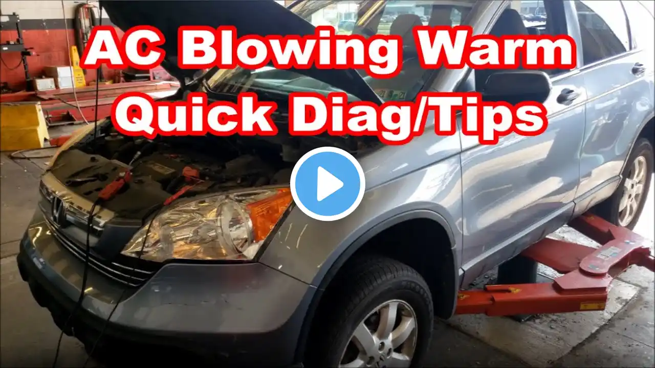 Honda Blowing Warm / No AC Quick Diag/Tips - CRV, Accord, Civic, Pilot, Odyssey, etc