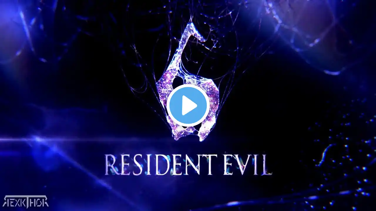 RESIDENT EVIL 6 - INTRO LOGO | バイオハザード6 - イントロメニュー [4K 60 FPS]