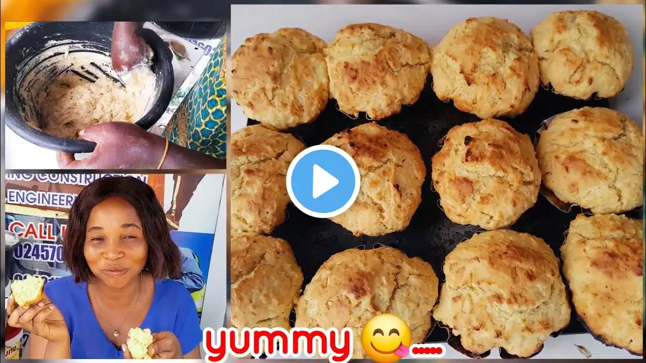 How to prepare perfect Ghana Rock buns @VillageFoodChannelOfficial