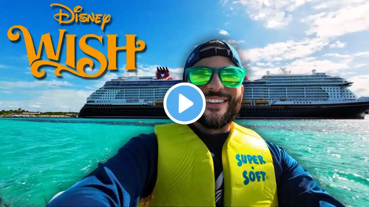 Disney Wish Cruise Day 3: The MOST FUN ever had at Disney's Island!