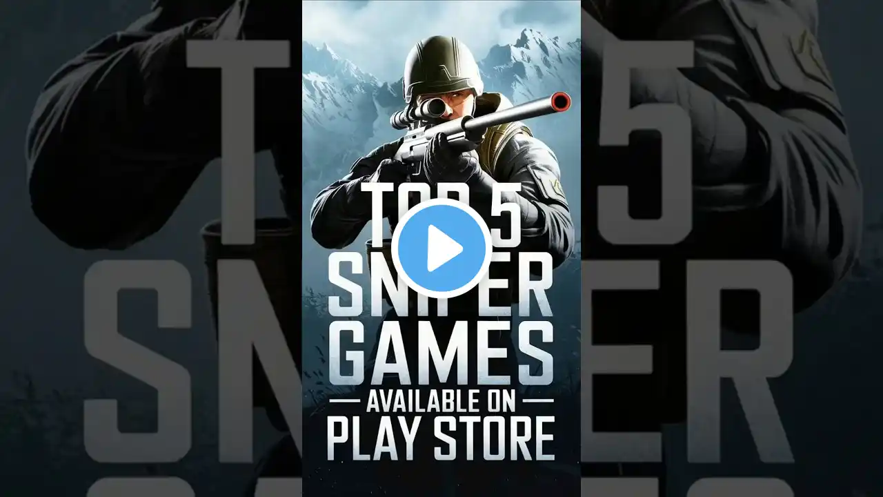 Top 5 Low MB Sniper Games for Android Phones #top5 #snipergames #androidgamer  #shorts