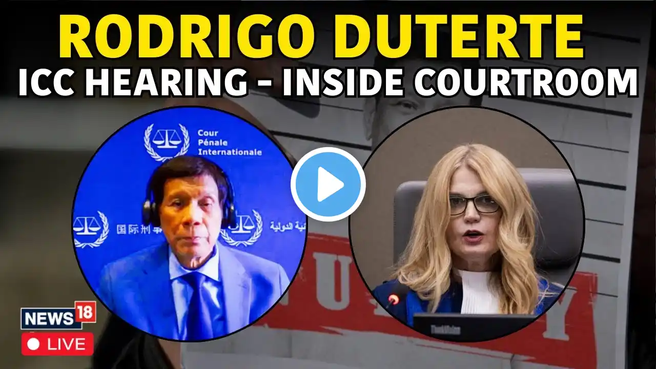 LIVE | Duterte ICC Hearing LIVE | Sara Duterte Gives Update | Rodrigo Duterte Arrested | N18G