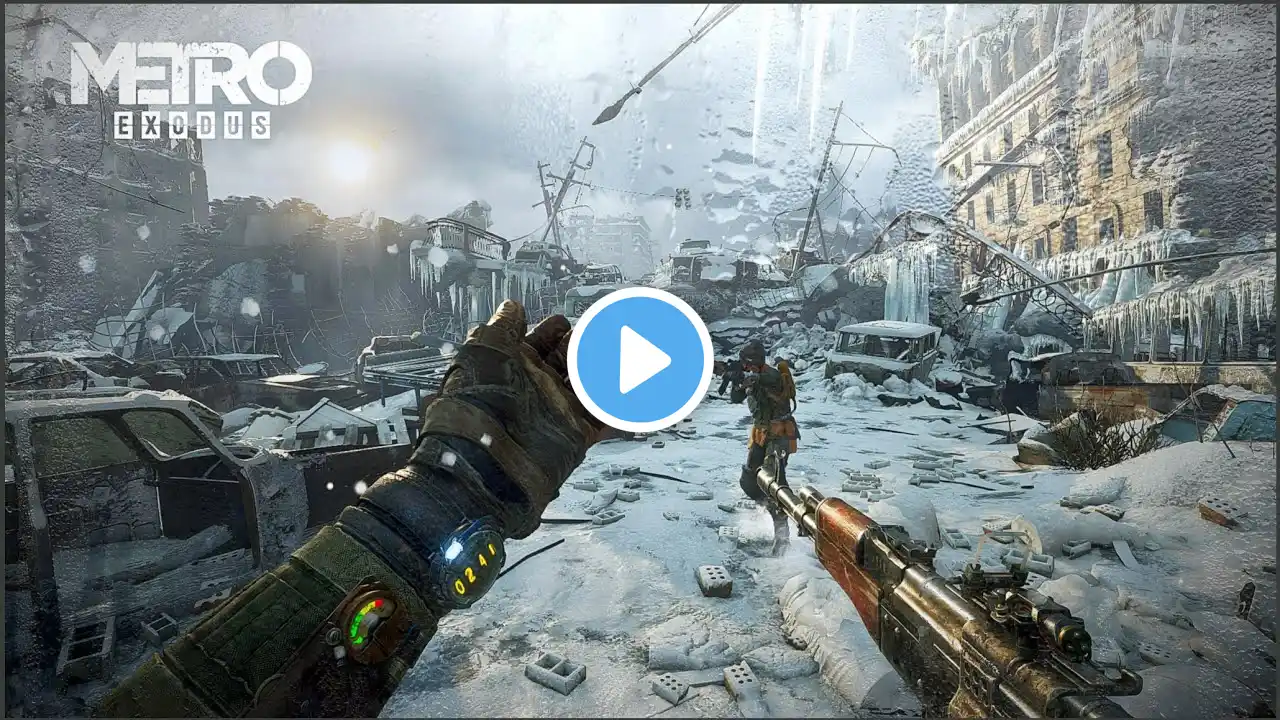 Leaving Moscow  || Metro Exodus Ultra Graphics Gameplay || No Commentary