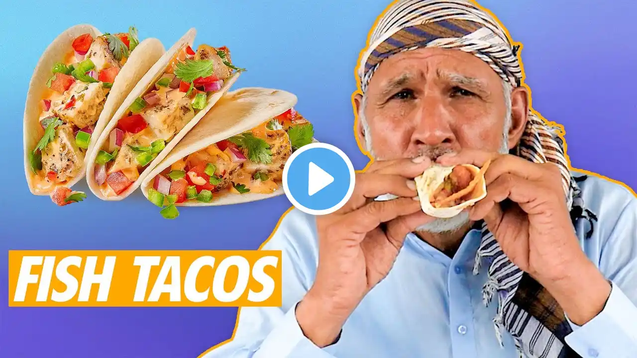 Tribal People Try Fish Tacos For The First Time