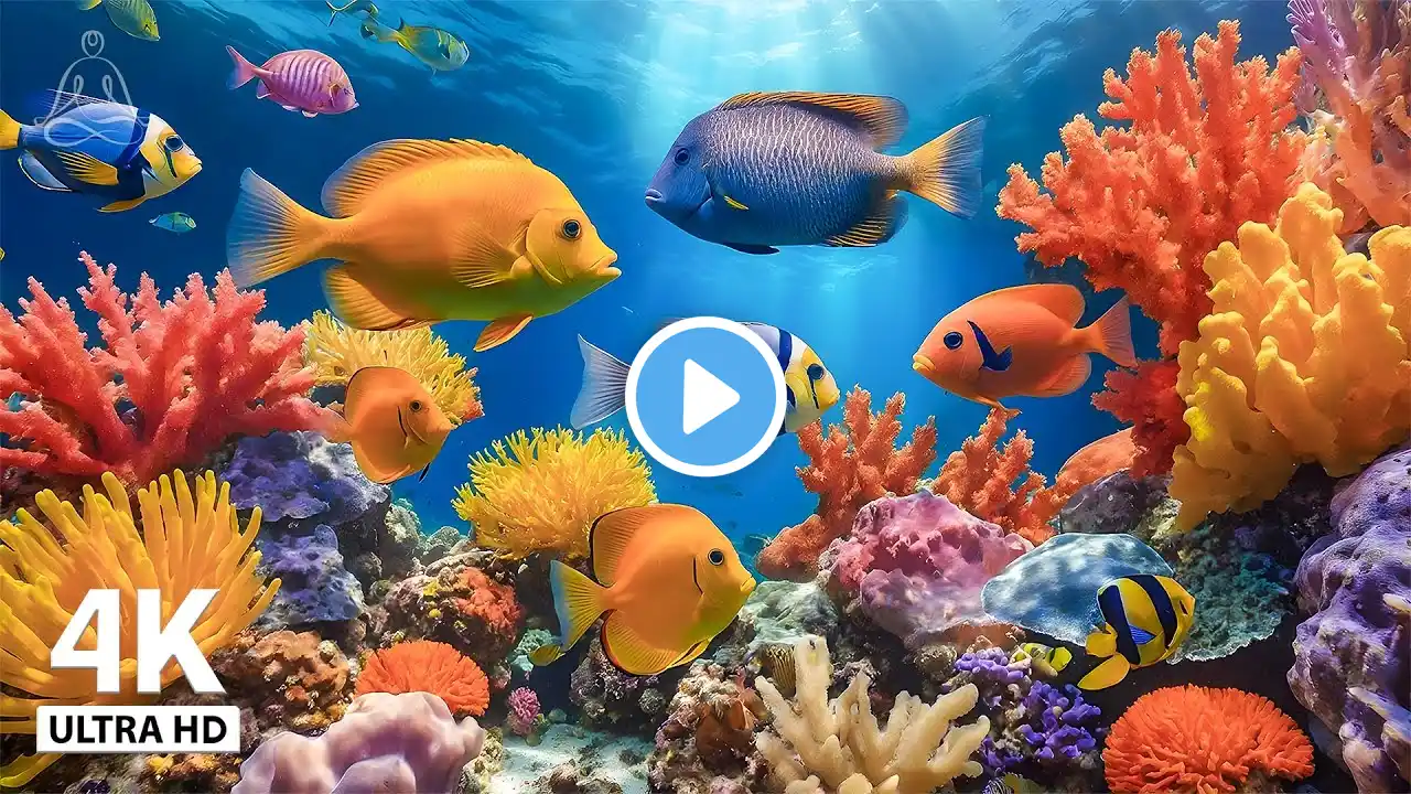 [NEW] 11H Stunning 4K Underwater Wonders - Relaxing Music  Coral Reefs, Fish & Colorful Sea Life#4