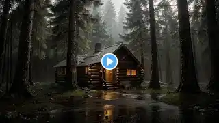 Rain Sounds For Sleeping - 99% Instantly Fall Asleep With Rain And Thunder Sound At Night