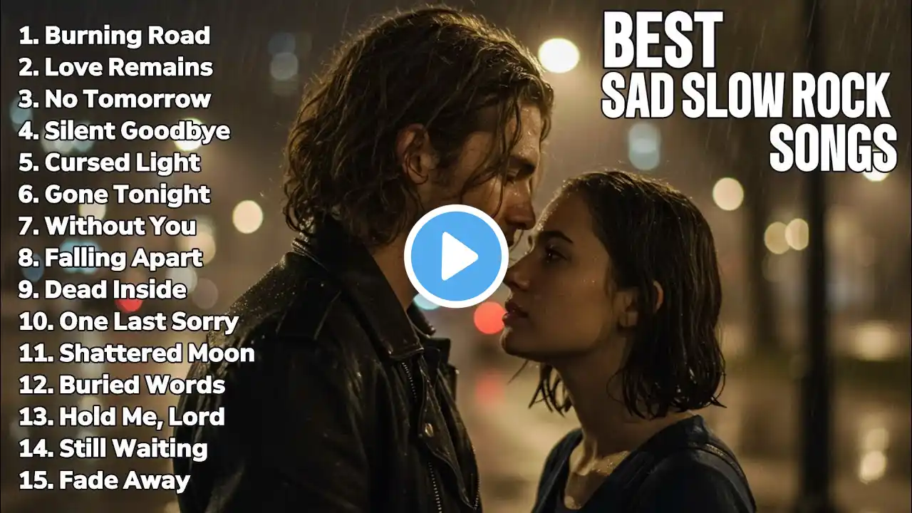 THE BEST EMOTIONAL SAD SLOW ROCK SONGS | RELAXING SLOW ROCK SONGS 2025