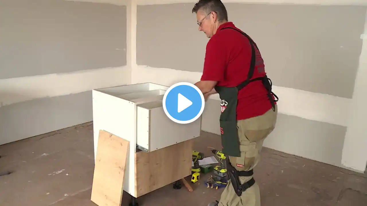 How to Attach a Two Drawer Panel - DIY at Bunnings