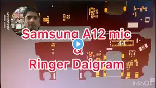 Samsung A12 mic & Ringer jumper solution || A12 mic & Ringer Daigram #a12mic #a12ringer #a12micway