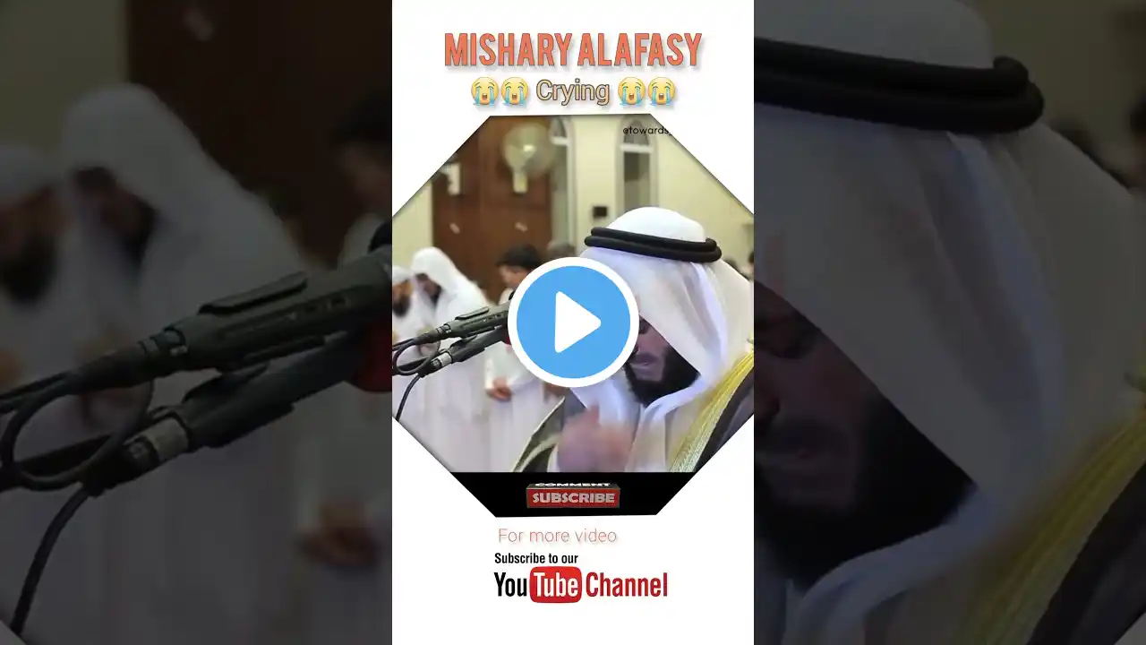 MISHARY ALAFASY Crying While Recting Surah Hud 😭 | Surah Hud | Surah Recitation #surahhud#shorts#1k