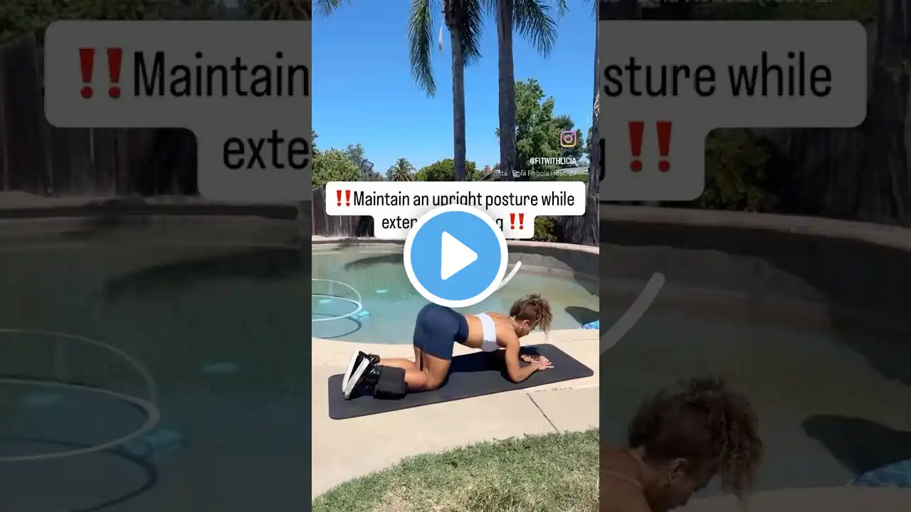 Part 2 🔥 🍑 Spicy Brazilian Booty ankle weight moves!