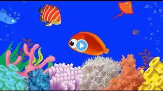 Lullabу and Calming Undersea Animation🐟fish lullaby🐟Soothing fishes🐟Baby Sleep Music#lullaby #sleep