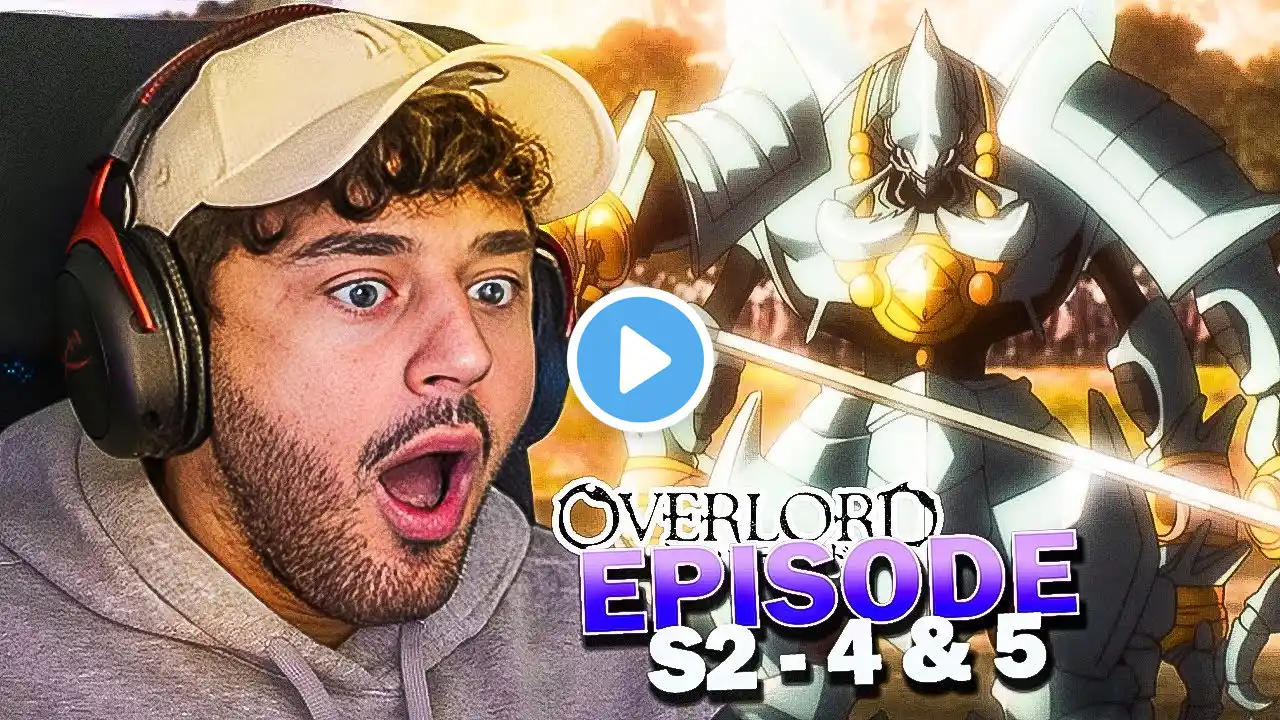 COCYTUS AU COMBAT 🥶 (C'est un carnage) OVERLORD SAISON 2 EPISODE 4 & 5 REACTION FR !