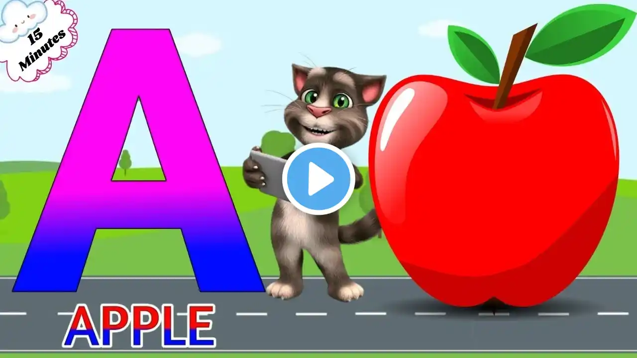 Phonics Song 2 with TWO Words in 3D-A For Airplane - ABC Alphabet Songs & Sounds 272