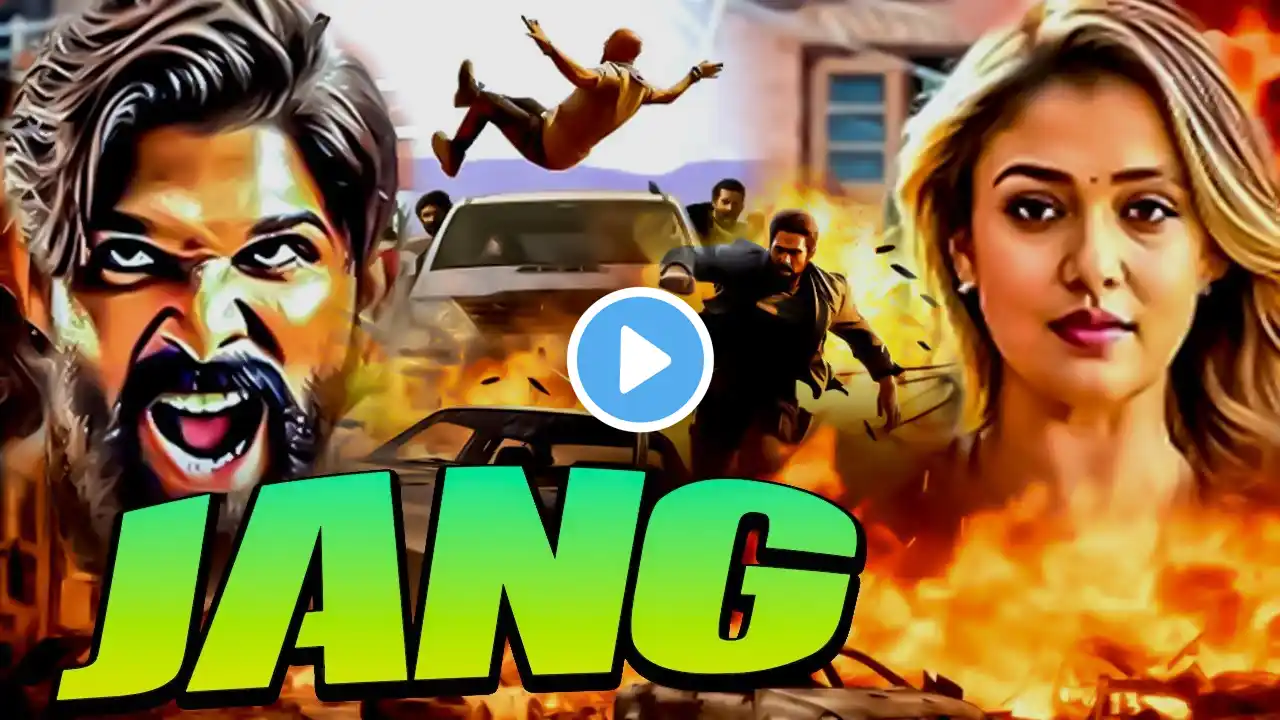 JANG (2025) New Released Hindi Dubbed Movie | New 2025 Hindi Dubbed Action Movie | South Movie 2025