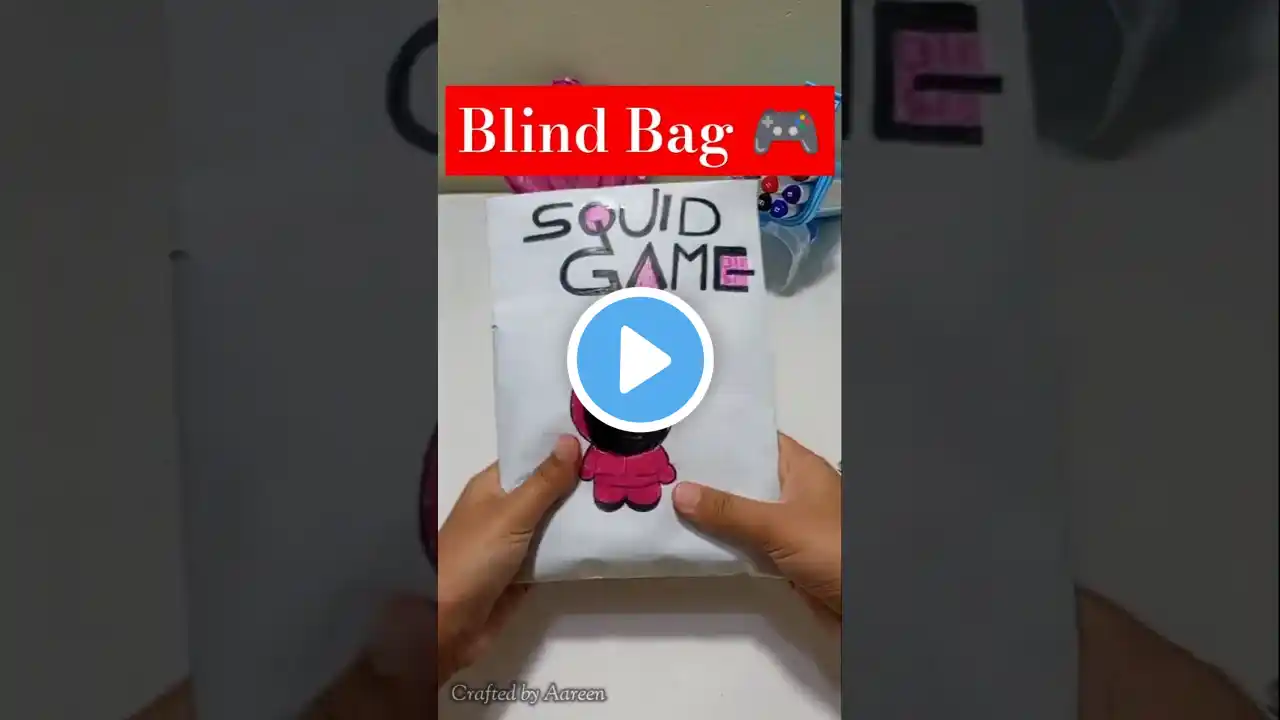 Blind Bag #blindbag #art #craft #papercraft #ytshorts #shorts #trending #diy #youtube #squidgame