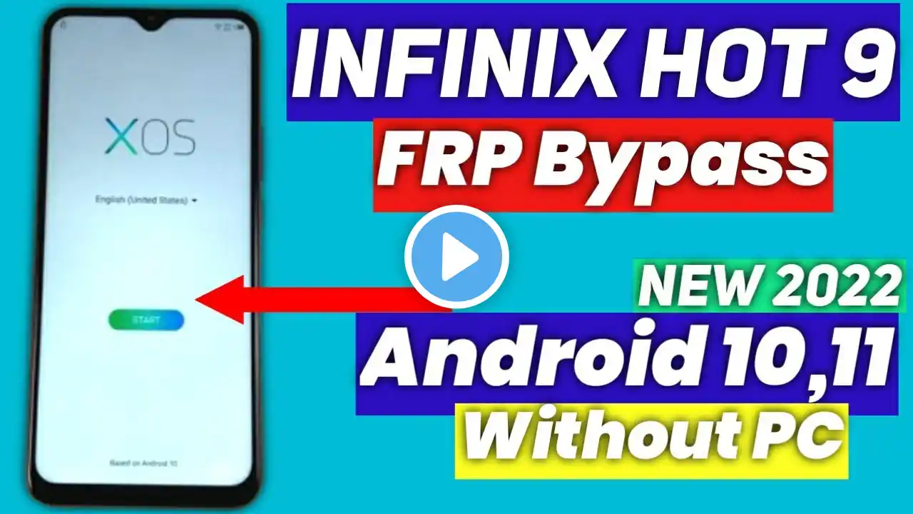 Infinix Hot 9 FRP Bypass | Google Account Bypass Infinix X655D/X680 Without PC 2022 / Android 10,11