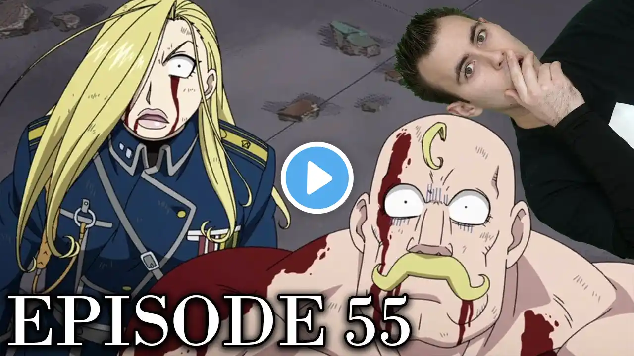 ARMSTRONG VS SLOTH DEATH REACTION | Fullmetal Alchemist Brotherhood Reaction Episode 55 | FMAB
