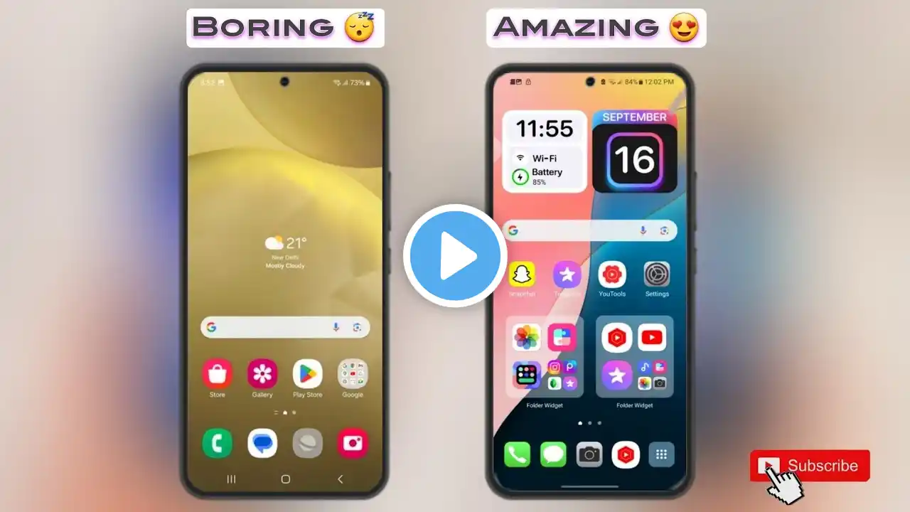 Customize Your Samsung Lock Screen Like A PRO in 2024 - Every Samsung User Must TRY 😱💯