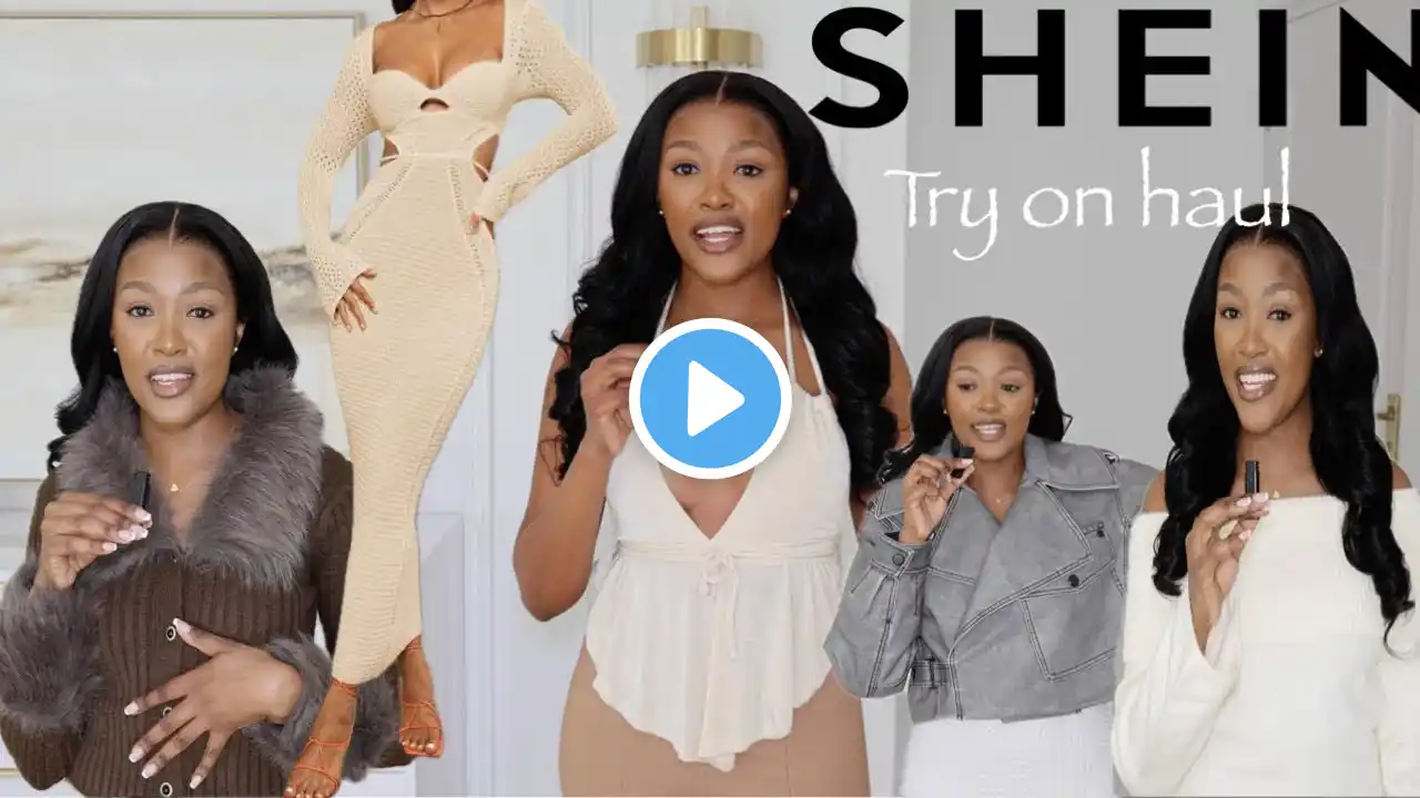 SHEIN Try-On Haul Autumn/Spring | South African YouTuber | Kgomotso Ramano