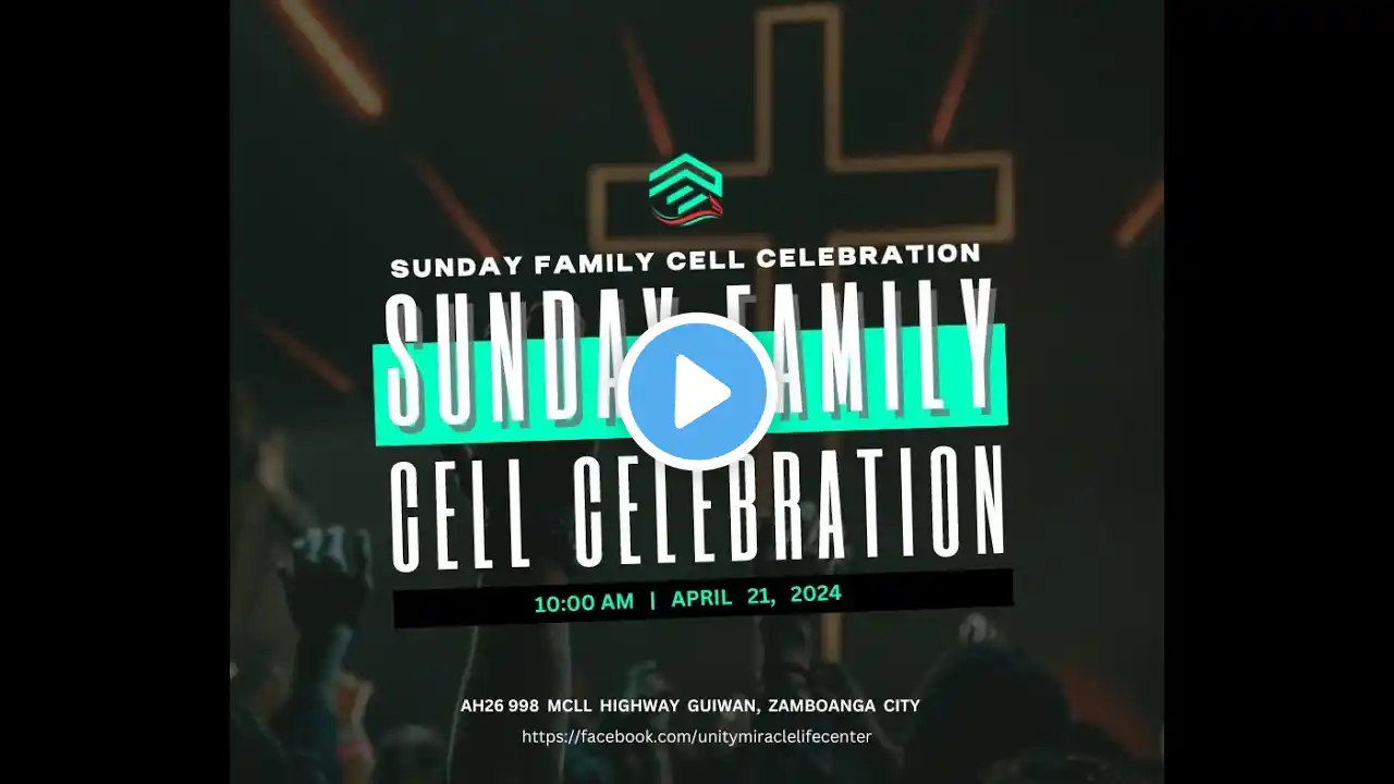 Sunday Family Cell Celebration | Each One Bless One | 04-28-2024