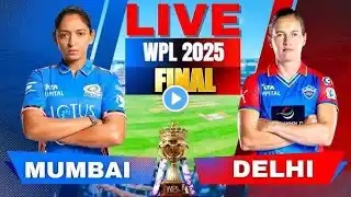 LIVE: Delhi Capitals Women vs Mumbai Indians Women WPL 2025 Final | DC-W  MI-W | Live Cricket Match