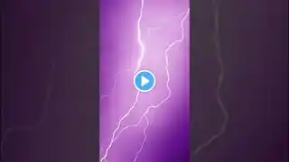 Powerful Thunderstorm And Heavy Rain Sound For Sleeping #shorts #rain #asleep #thunder  #rainsound