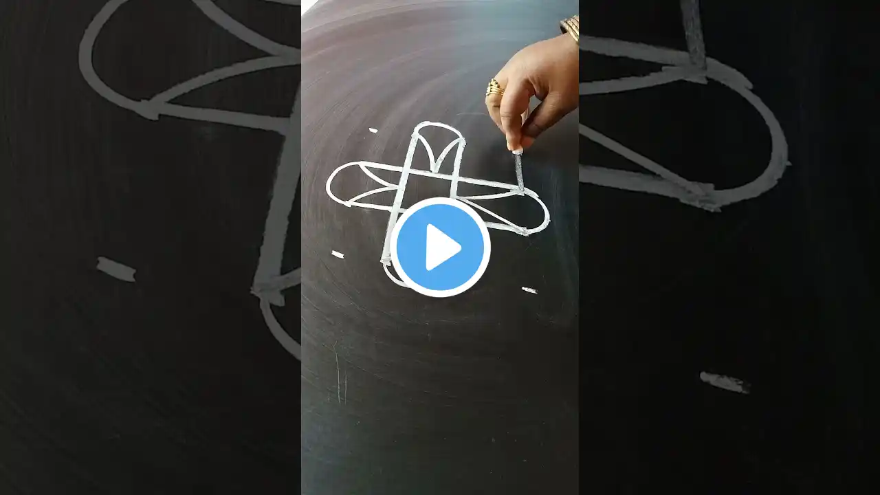 4x4 easy Rangoli