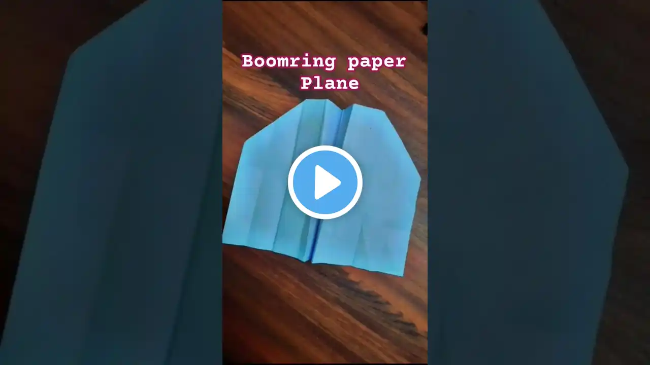 How to make a boomring paper plane// boomring paper rocket 🚀🚀🚀  #ytshorts #shorts #howto