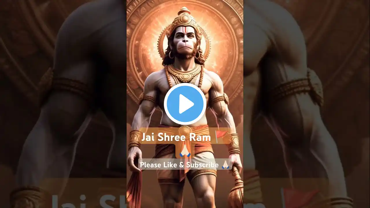 Jai Shree Ram🚩🙏🏻 #hd #hanuman #jaishreeram #statusvideo #viral #feed #4k #shorts #bhakti #trending